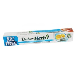 Dabur Herbal Tooth Paste - Salt & Lemon / Дабур Зубная Паста С Солью И Лимоном 120 г
