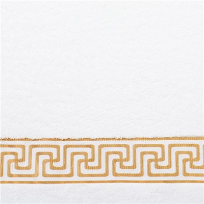 Полотенце махровое Bend цвет белый, 70×120, 420 г/м хл100%