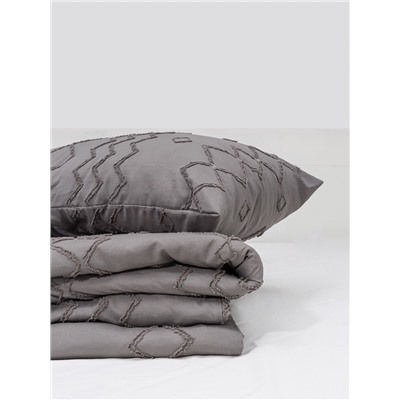 Постельное бельё 2-спальное LoveLife Tufting Орнамент, микрофибра