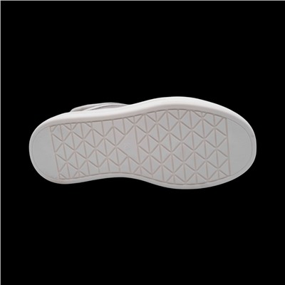 Кроссовки из натуральной кожи на меху А37-2 серые