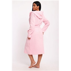 Халат с капюшоном ХВК (Светло-розовый)