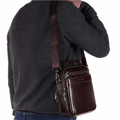 Сумка 1602LG brown Fuzhibiao