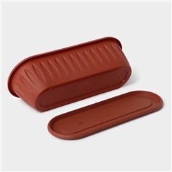 Горшок для кактуса с поддоном «Фелиция», 1.5 л, терракотовый