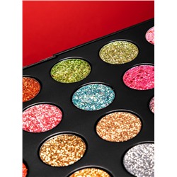 NJ Cosmetics Палетка глиттеров для лица с блестками