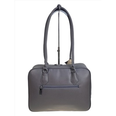 Женская сумка из искусственной кожи, цвет серый