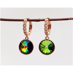 Серьги с кристаллами Swarovski