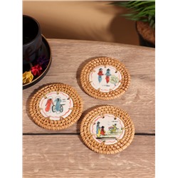 Подставка под горячее, 10 см, МИКС