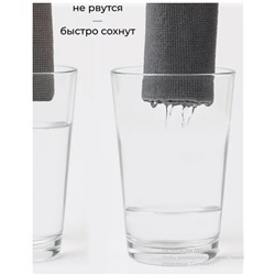 Супер впитывающие Салфетки для уборки для дома, серый, 20х20 см, 20 шт