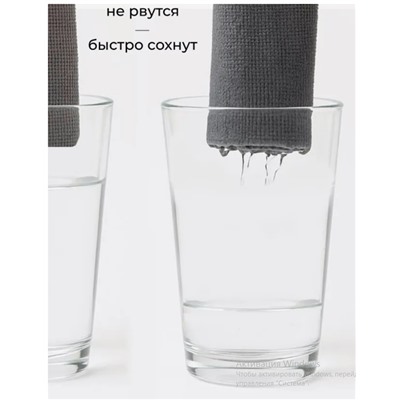 Супер впитывающие Салфетки для уборки для дома, серый, 20х20 см, 20 шт