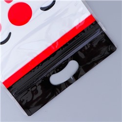 Пакет подарочный новогодний, с zip - lock застежкой, «Снеговик», 15×23±1 см