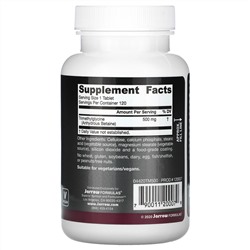 Jarrow Formulas, триметилглицин, 500 мг, 120 таблеток