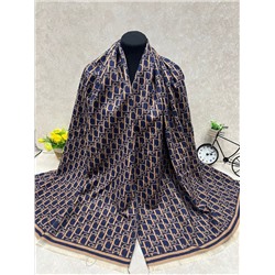 Тёплый палантин из кашемира, мультицвет