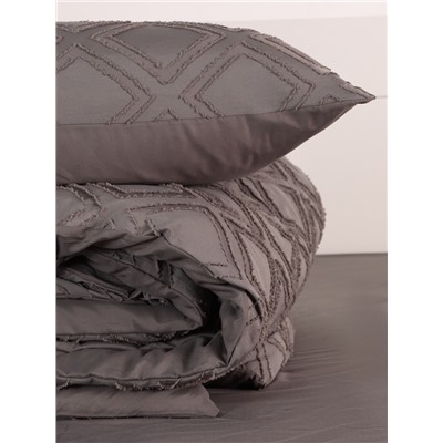 Постельное бельё 2-спальное LoveLife Tufting Ромб, микрофибра