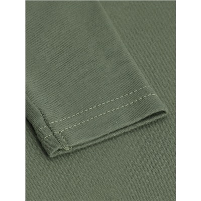 Футболка с длинным рукавом SL HOME, рост 74-80 см, оливковая