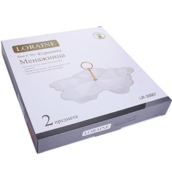 30567 Менажница 5 секций фарфор LR (х12)