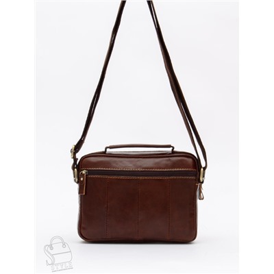 Сумка мужская кожаная 9129TR d.brown Tough Ruder