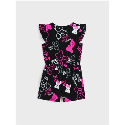 Комбинезон трикотажный для девочек