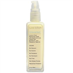 LuxeBeauty, Luxe Lotion, роскошное увлажняющее средство для лица, без запаха, 59 мл (2 жидк. унции)