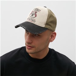 Кепка мужская MINAKU It's not a duty, размер 56-58, хаки