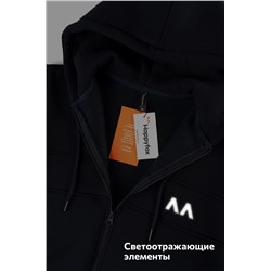 Теплый детский костюм из футера трехнитки с начесом Happyfox