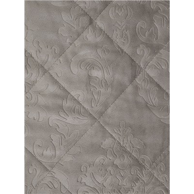 Набор покрывало и чехлы на подушку - Кристалл, цвет какао