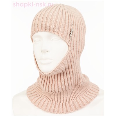 03-42-S Шлем для девочки флис (50-52)