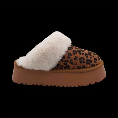 Угги (тапочки) на меху N120 коричневые