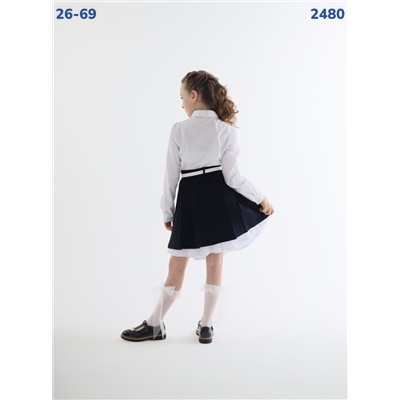 Юбка 2480 синий