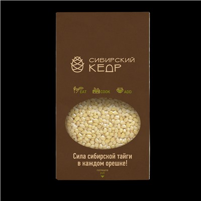 Ядро кедрового ореха / коробка / 100 г / Сибирский кедр