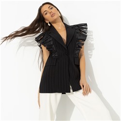 Жилет прямого кроя, Это восторг (black)