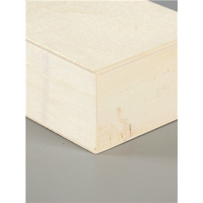 УЦЕНКА Шкатулка дерево под роспись «Прямоугольная» без замка 10×9×5 см