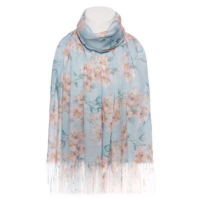 Палантин M-9 Цветы