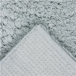 Коврик для ванной Этель Bricks, 50×80 см,1600 г/м², серый