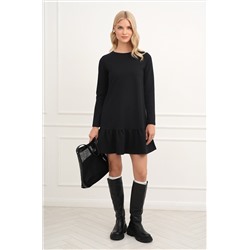 Женское платье - трапеция из футера Happyfox