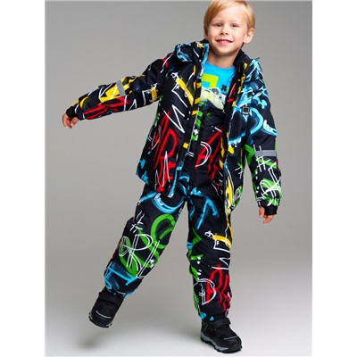 Комплект текстильный с полиуретановым покрытием для мальчиков: куртка, полукомбинезон