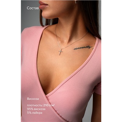 Женское домашнее платье на запах из вискозы Happyfox