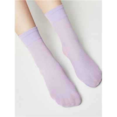 Полиамидные CONTE FANTASY Сияющие носки женские с люрексом