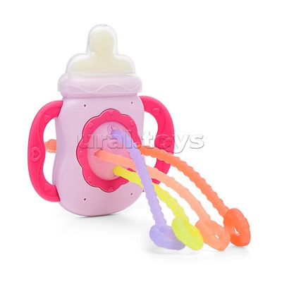 Игрушка грызунок "Бутылочка" в коробке