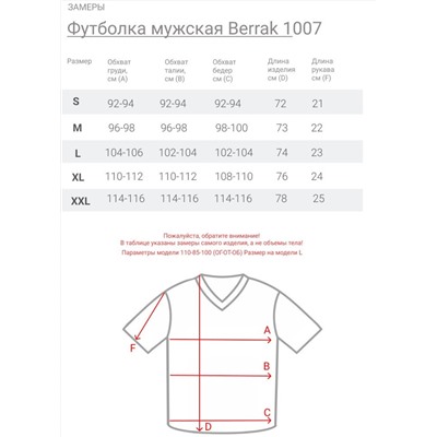 Мужская футболка Berrak