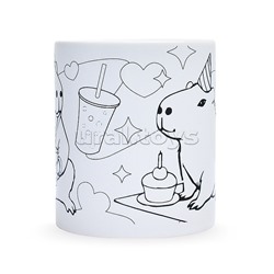 Набор для творчества Кружка для росписи "Капибара"