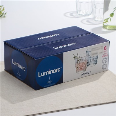 Набор стаканов Luminarc ANNECY, 300 мл, 6 шт., стекло, прозрачный