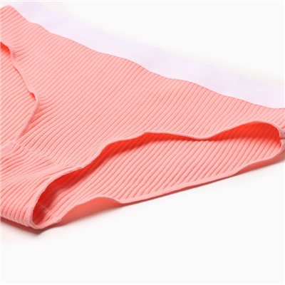 Трусы женские слипы MINAKU в рубчик, размер 40-42, розовые