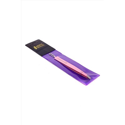 Mertz Пинцет косметический скошенный 238, цветной, 11 см KRISTALLER, 1124379