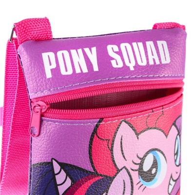 Сумка детская через плечо для девочки «Пони», 11×16 см, My Little Pony
