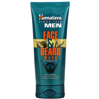 Himalaya, Men, Face & Beard Wash, 2.7 fl oz (80 ml)