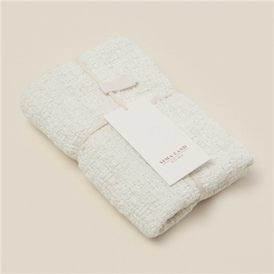 Наволочка декоративная с кисточками SL Home TASSEL, 45×45 см, молочная