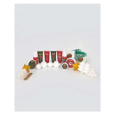 Адвент-календарь косметики Happy New Year, 24 предмета, URAL LAB