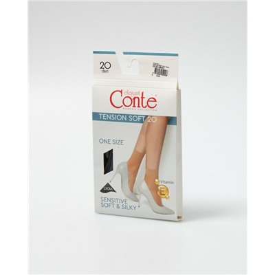Полиамидные CONTE TENSION SOFT 20  Носки женские