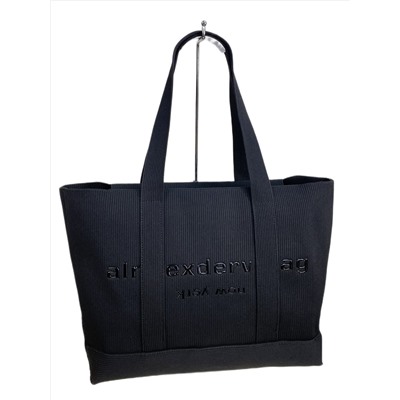 Женская сумка из текстиля, цвет черный