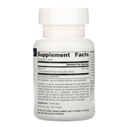 Source Naturals, гуперзин А, 200 мкг, 120 таблеток